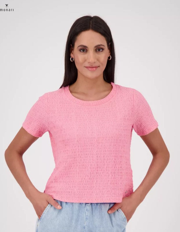 Monari Coral Pink Tee 409654