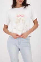 Load image into Gallery viewer, Monari Dog and Spaghetti Tee 410167 - Off White
