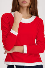 Load image into Gallery viewer, Monari Two In One Tee 410179 - Chilli Pepper
