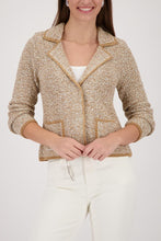 Load image into Gallery viewer, Monari Openwork Jacket 410263 - Biscotti
