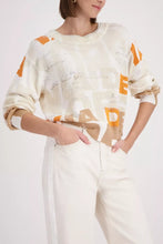 Load image into Gallery viewer, Monari Biscotti Letters Sweater 410279 - Biscotti
