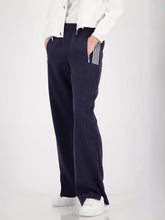 Load image into Gallery viewer, Monari Marine Stripe Pant 410408 - Navy
