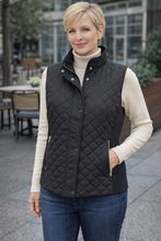 Load image into Gallery viewer, Renoma Origin Quilted Vest 2138B - Black
