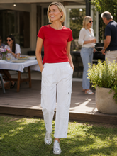 Load image into Gallery viewer, Maglia Supreme Cargo Pant 683 - White
