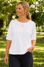 Load image into Gallery viewer, Lauren New Jersey Slouch Top 10AW - White
