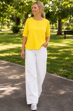 Load image into Gallery viewer, Lauren New Jersey Slouch Top 10AS - Sunshine
