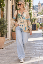 Load image into Gallery viewer, Johnny Was Loubellah Blouse L12226 - Sirena
