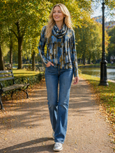 Load image into Gallery viewer, Renoma Cosy Snood Brit 2604 - Multi
