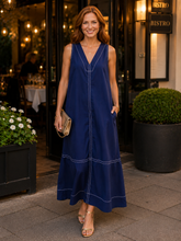 Load image into Gallery viewer, Lauren Westport Dress 1305ABL - Blue
