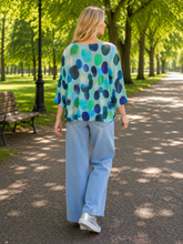 Load image into Gallery viewer, Alembika Relaxed Top RT367 - Aqua
