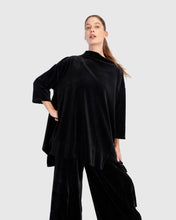 Load image into Gallery viewer, Alembika Velvet Top AT704B - Black
