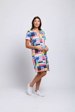 Load image into Gallery viewer, Foil Here Comes Summer Dress - Building Blocks
