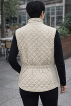 Load image into Gallery viewer, Renoma Origin Quilted Vest 2138P - Parchment
