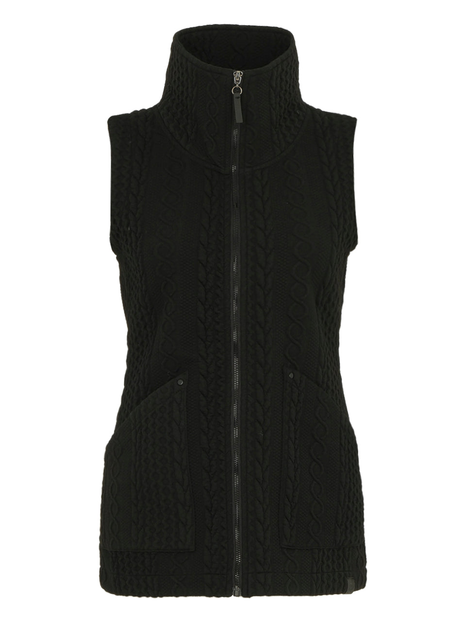 Dolcezza Knit Vest 74201 - Black