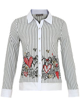 Load image into Gallery viewer, Dolcezza Woven Blouse 74606 -
