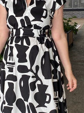 Load image into Gallery viewer, Foil Sew Chic Dress - Black and White
