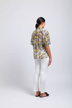 Load image into Gallery viewer, Foil Shirr Bliss Top Printed - Tropics
