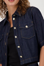 Load image into Gallery viewer, Monari Denim Jacket 808755 - Dark Denim
