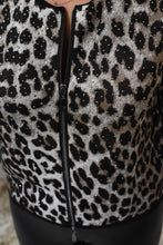 Load image into Gallery viewer, Monari Leopard Print Zip Up Jacket 808928 - Animal Print
