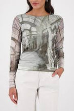 Load image into Gallery viewer, Monari Mesh Tee 809384 - Sage
