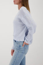 Load image into Gallery viewer, Monari Ice Blue Sweater 809484 - Soft Ice Blue
