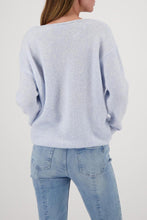 Load image into Gallery viewer, Monari Ice Blue Sweater 809484 - Soft Ice Blue
