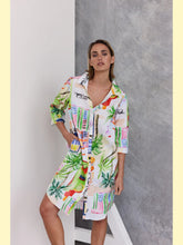 Load image into Gallery viewer, Wear Colour Shirt Maker Dress - Motel Print
