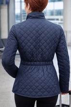 Load image into Gallery viewer, Renoma Origin Quilted Jacket 2139N - Navy
