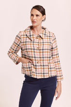 Load image into Gallery viewer, See Saw Brushed Wool Blend Audrey Collar Jacket - Pink/Caramel
