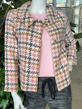Load image into Gallery viewer, See Saw Brushed Wool Blend Audrey Collar Jacket - Pink/Caramel
