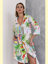 Load image into Gallery viewer, Wear Colour Shirt Maker Dress - Motel Print
