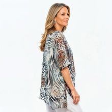 Load image into Gallery viewer, Claire Powell A Line Shirt - Jungle

