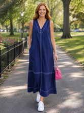 Load image into Gallery viewer, Lauren Westport Dress 1305ABL - Blue
