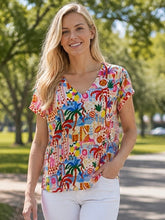 Load image into Gallery viewer, Foil Seams So Top CFO 8625 - Aloha
