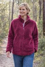 Load image into Gallery viewer, Renoma Dana Fluff Jacket 2132 - Cerise
