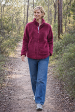 Load image into Gallery viewer, Renoma Dana Fluff Jacket 2132 - Cerise

