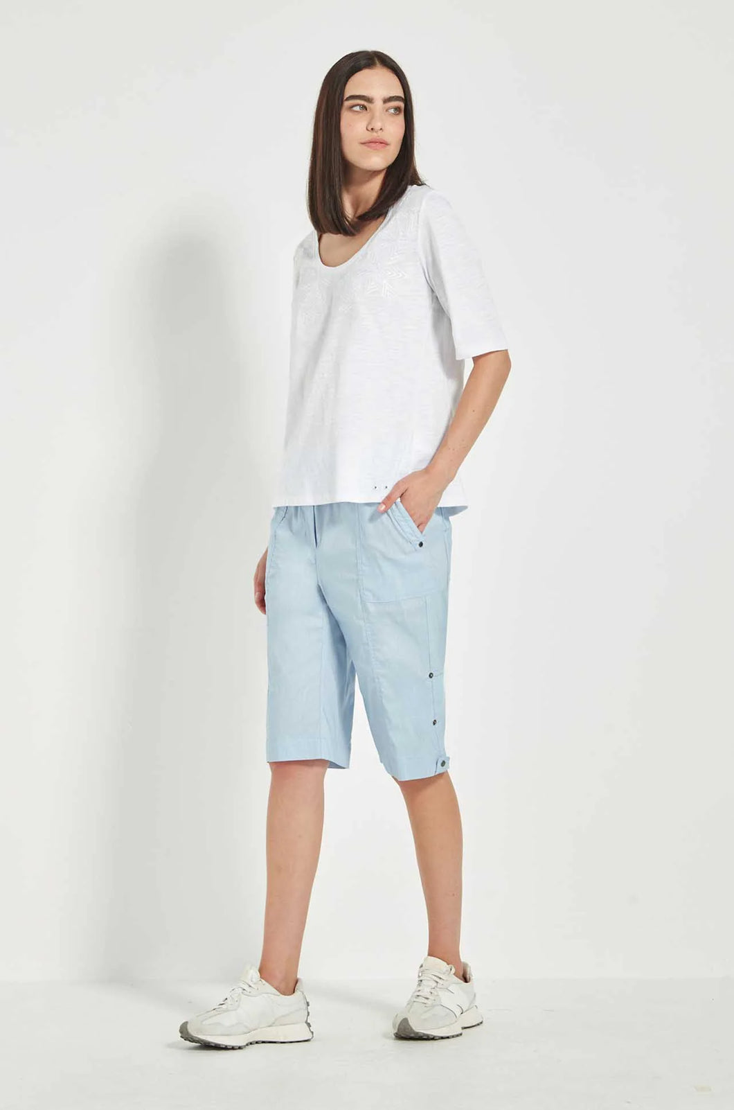 Verge Acrobat Rolled Short 3920SLW - Chambray