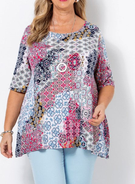 Swish Bright Mosaic Top