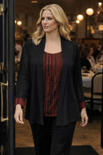 Load image into Gallery viewer, Amanda Captains Table 61466 - Black Red
