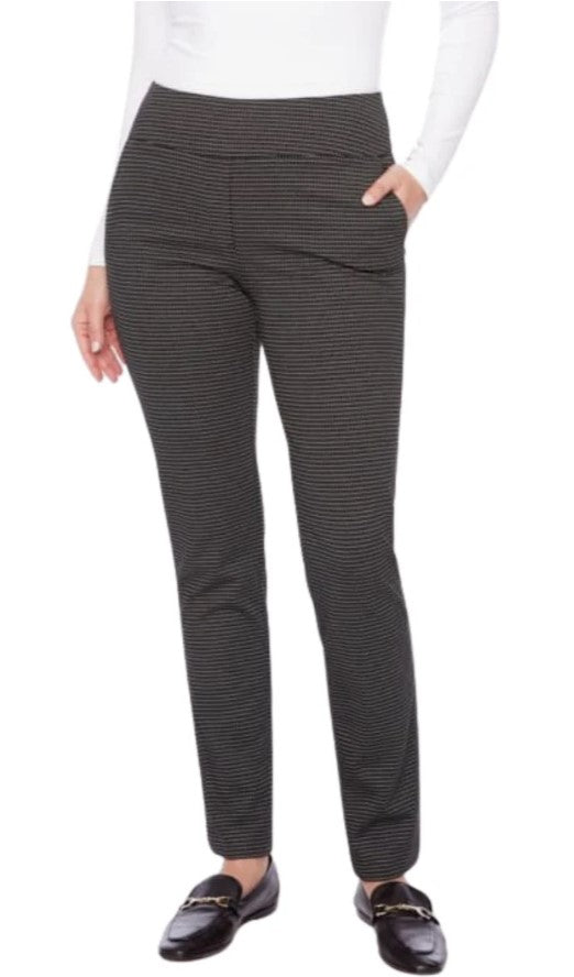 UP Pants Checkered Ankle Pant 68273UP Black/White – Soubret Pink