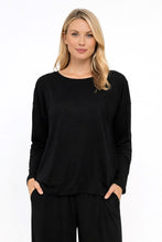 Load image into Gallery viewer, Lauren Como Studio Top 130CSTB - Black
