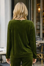 Load image into Gallery viewer, Lauren Luca Lounge Top 130LLTG - Green
