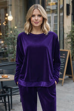 Load image into Gallery viewer, Lauren Luca Lounge Top 130LLTP - Purple
