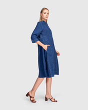 Load image into Gallery viewer, Alembika Denim Dress SD913 - Denim Blue
