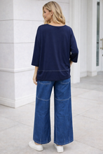 Load image into Gallery viewer, Lauren Verona Weekend Top 130VWTD - Denim
