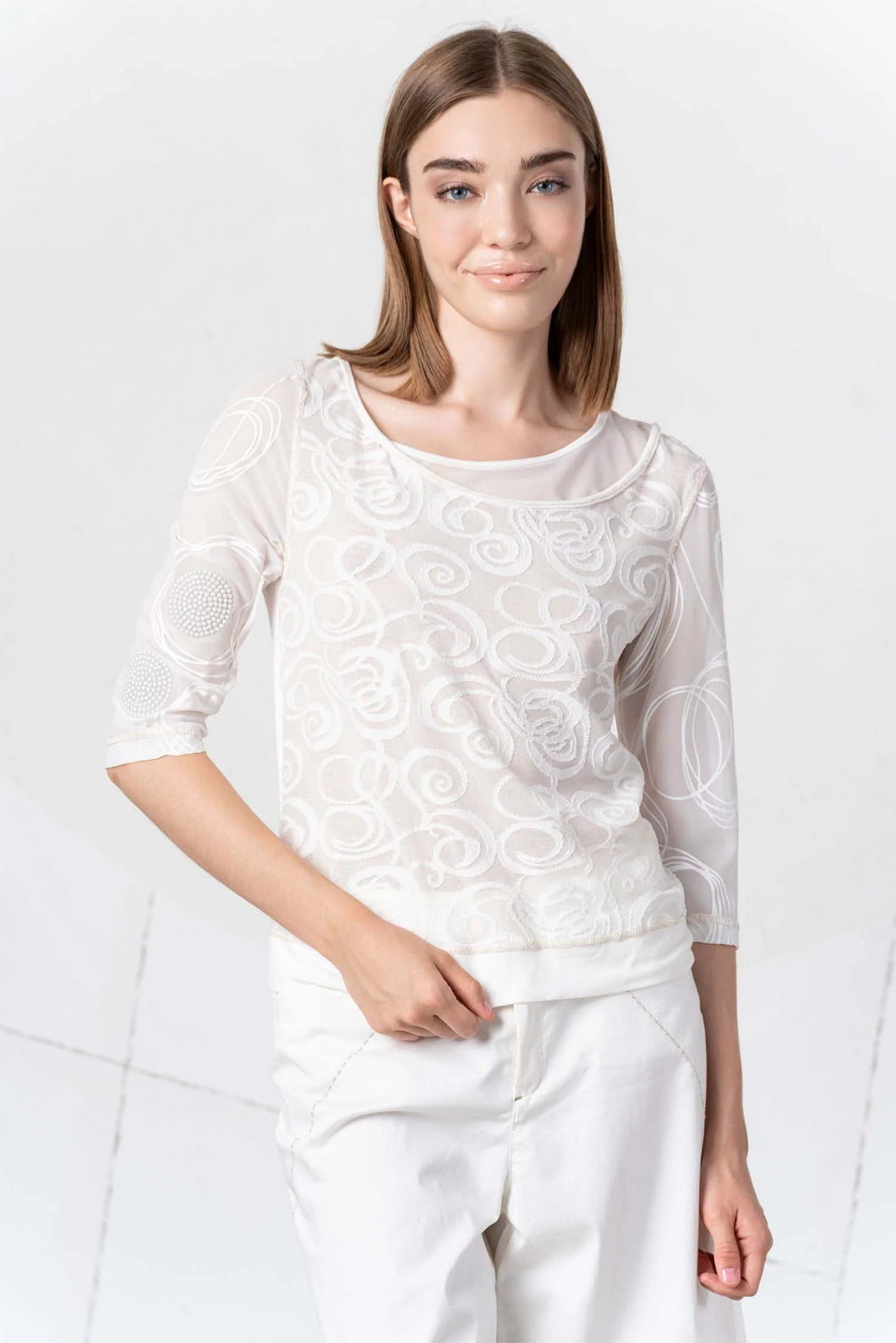 Elisa Cavaletti Incontro Blouse EJP255023504 - Off White
