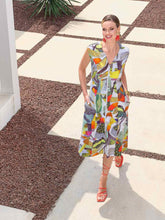 Load image into Gallery viewer, Dolcezza Botanica Zip Dress
