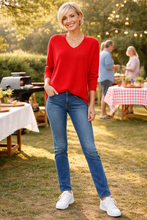 Load image into Gallery viewer, Foil Brunch Club Sweater CFO8382 - Flame
