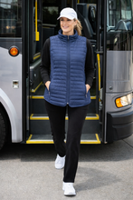 Load image into Gallery viewer, Fiori Princess Quilt Vest 83801 - Navy
