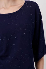 Load image into Gallery viewer, Monari Sequins Sweater - Navy
